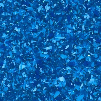 Gelcoat afwerking Electric Blue voor een keramisch zwembad