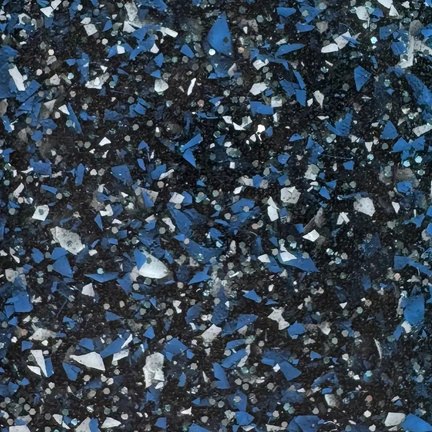 Gelcoat afwerking Vulcanic Spark voor een keramisch zwembad